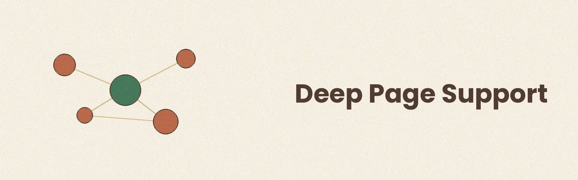 Link equity distribution from root pages to deep internal pages