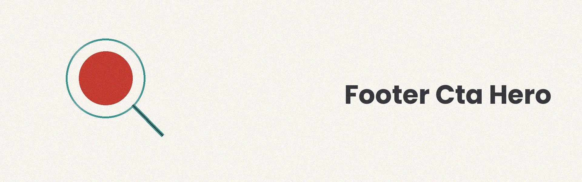 Hero image showing footer and call-to-action design best practices