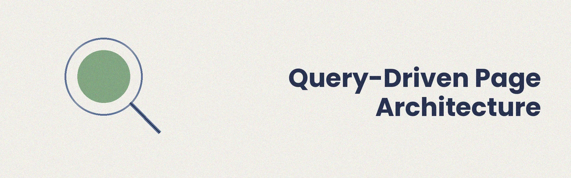 Designing architecture from queries