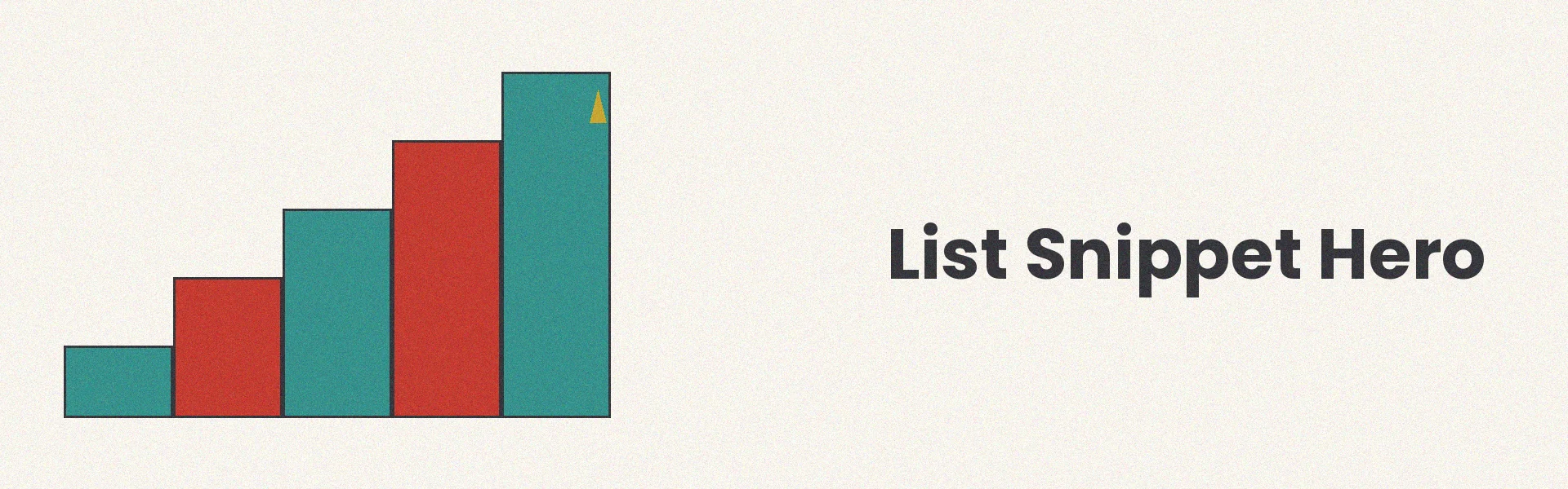 Hero image showing list featured snippet optimization and structure