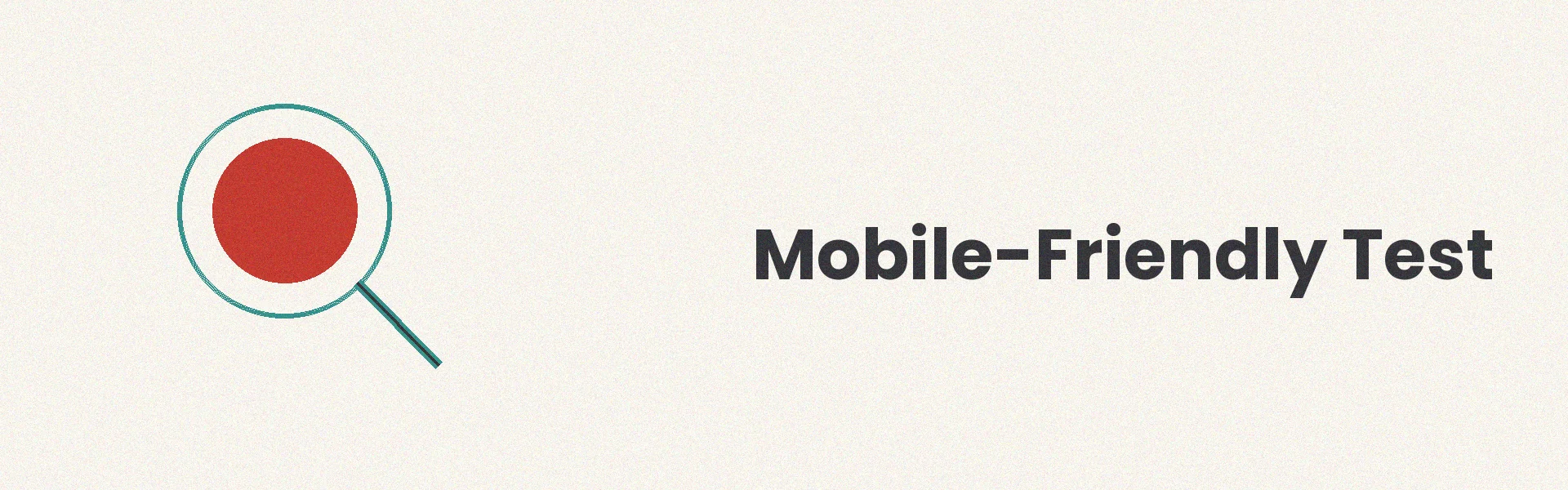 Mobile device showing website responsiveness testing