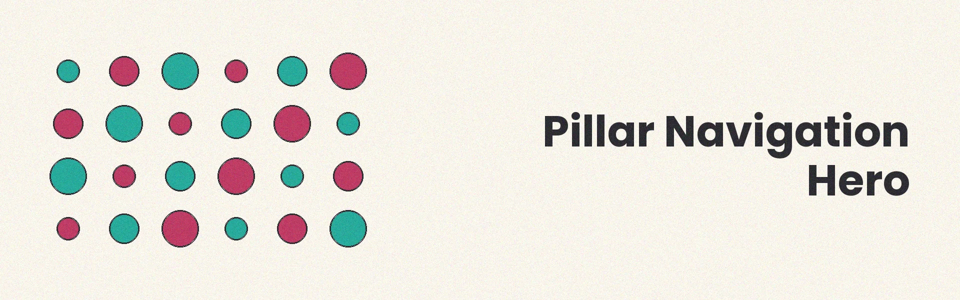 Hero image showing pillar page navigation best practices and user flow