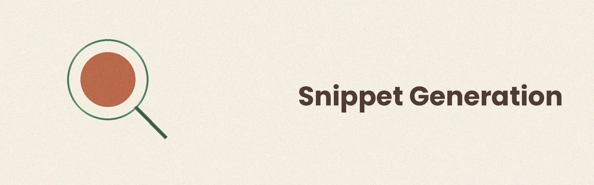 Search result snippet variations including text, rich, and featured snippets