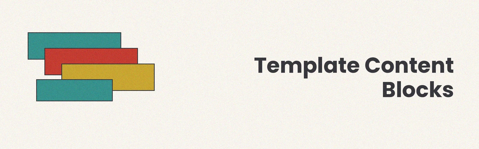 Building modular content blocks