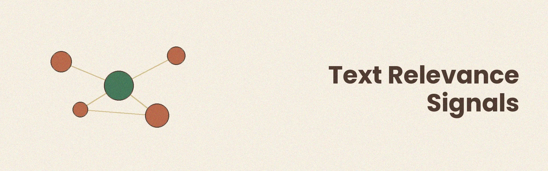 On-page relevance signals including titles, headings, keywords, and content depth