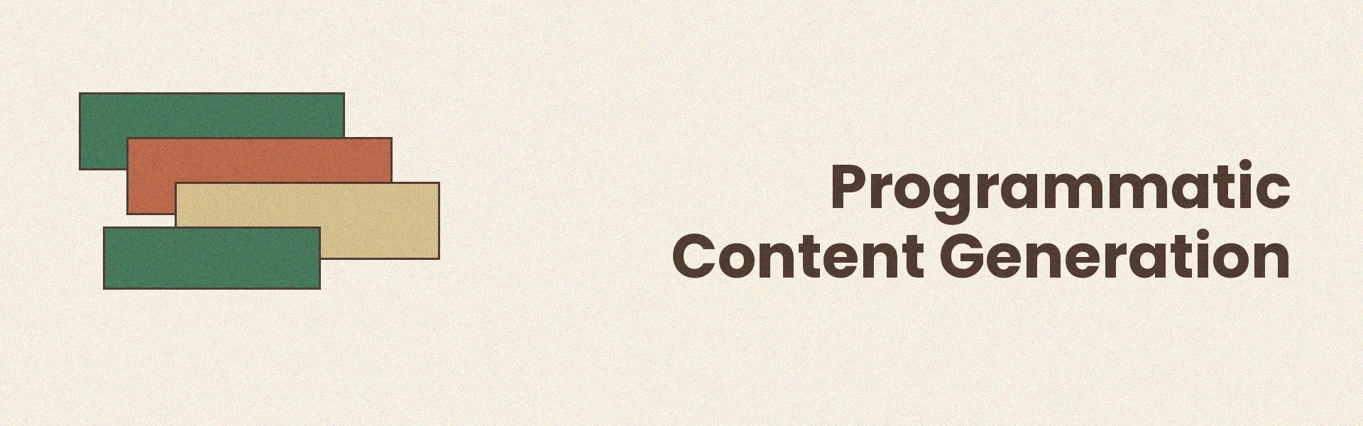 Tools for programmatic content generation