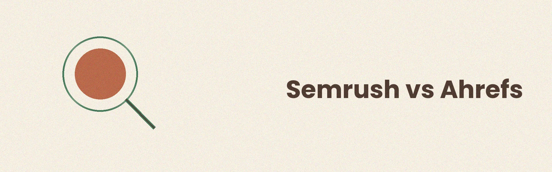 Side-by-side interface comparison of Semrush and Ahrefs keyword research tools