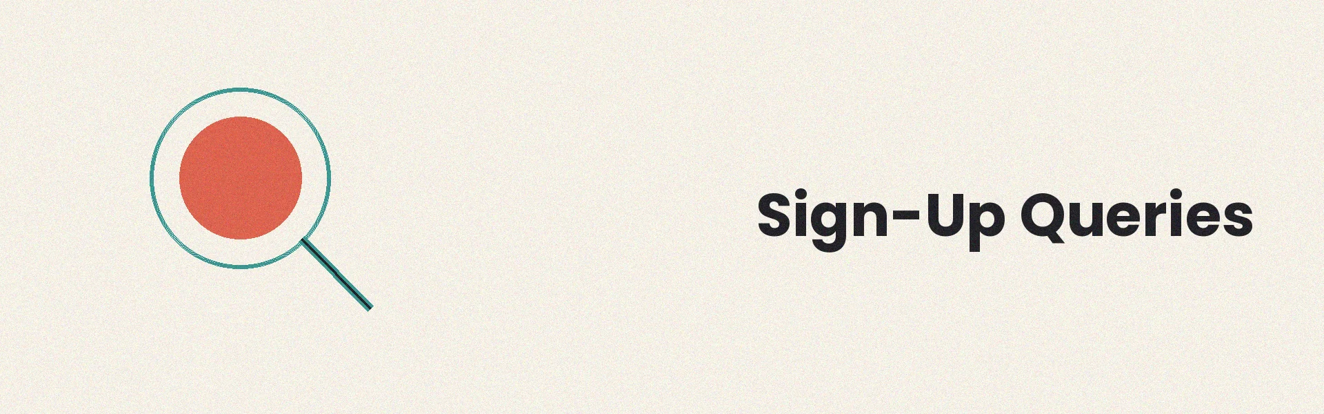 User journey from sign-up query search to successful account registration