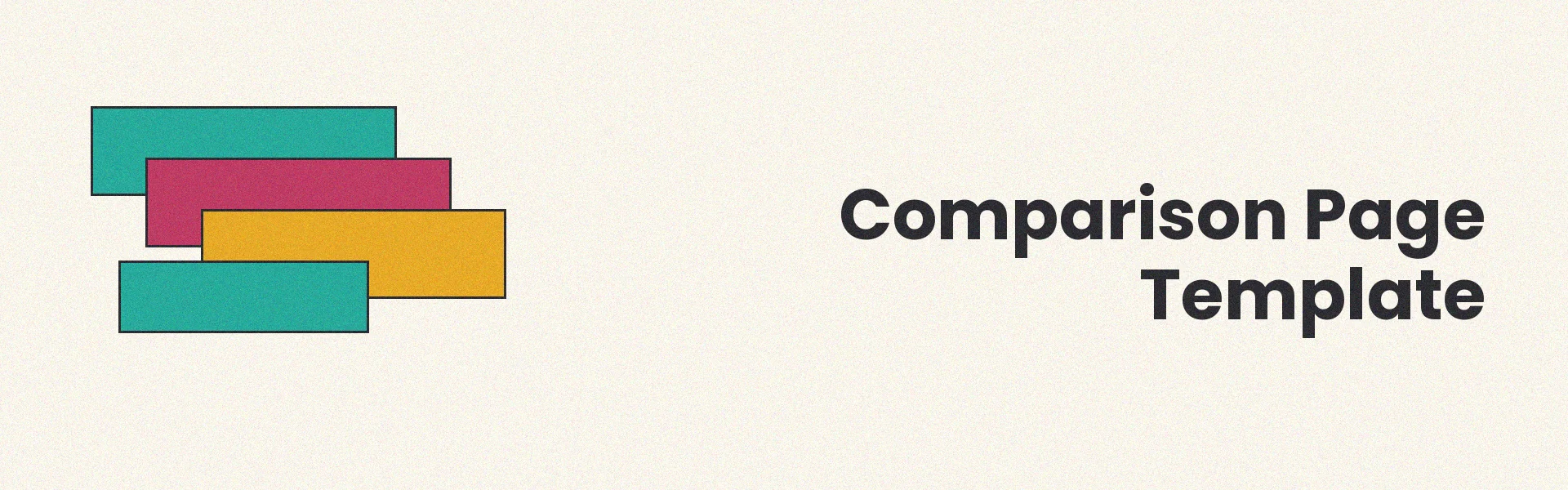 Comparison page showing feature matrix and evaluation criteria